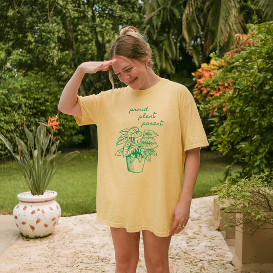 🪴 Proud Plant Parent Nature Lover Tee