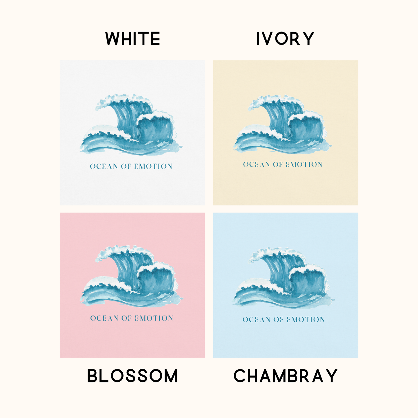 🌊 Ocean of Emotion Mental Health Tee