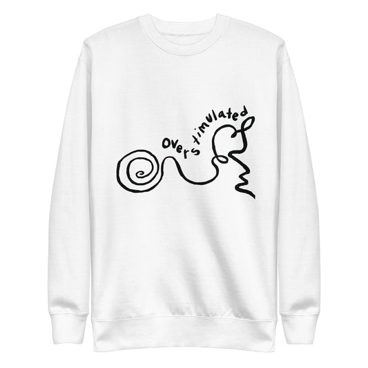 Overstimulated Graphic Sweatshirt