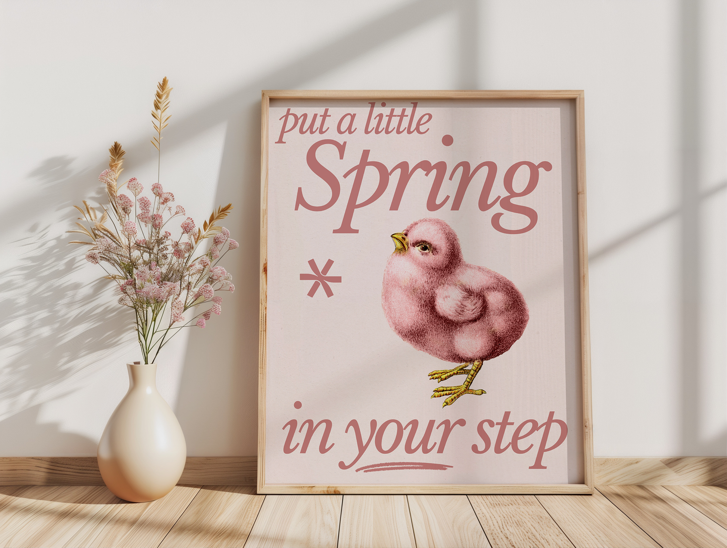 👒 Vintage-Modern Spring Wall Art Bundle – Authentic Vintage Art Reimagined
